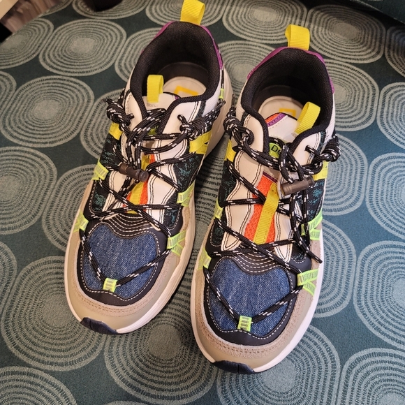 Desigual Trekking Running Sneakers - Sz 6.5 US - Picture 3 of 12